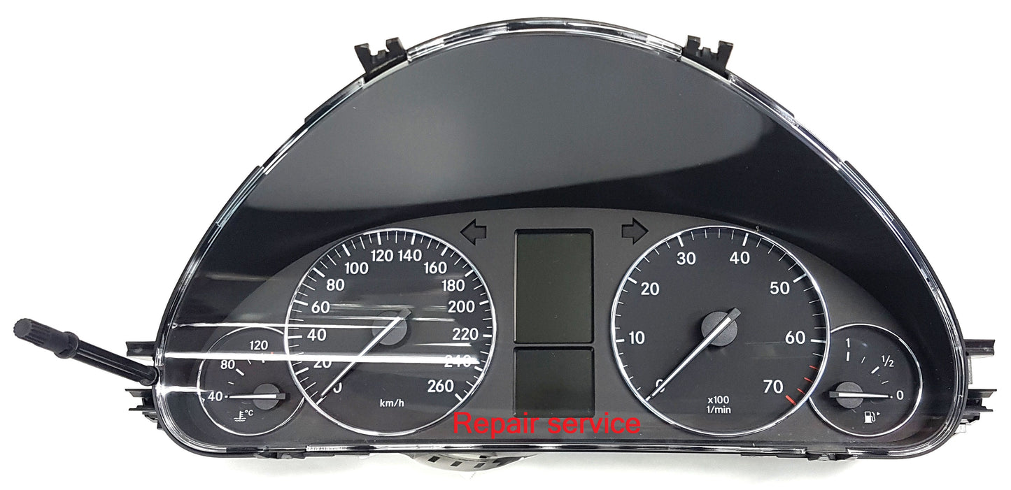 Mercedes Benz W203 Dash cluster