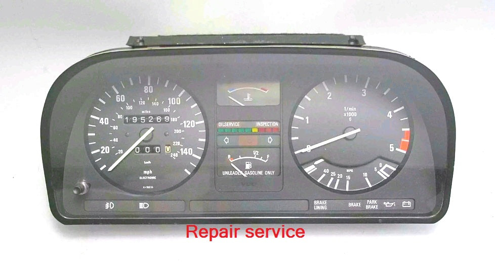 BMW E23 / E24 / E28 Dash instrument cluster