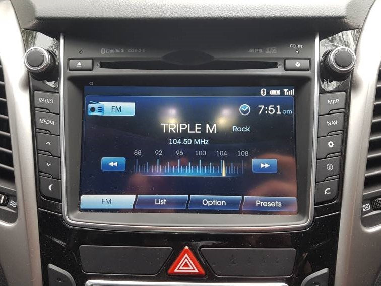 Hyundai I30 Navigation unit