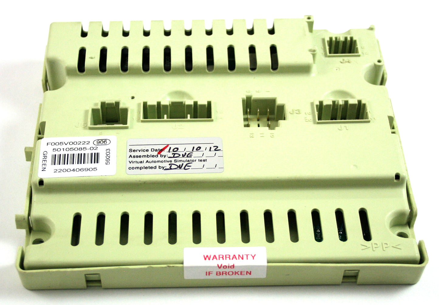 Ford BA-BF High Series No Alarm Green BCM - Exchange